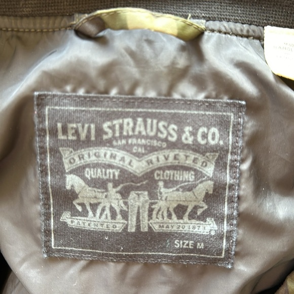 Levi’s camo men’s bomber jacket, size M - Picture 8 of 11